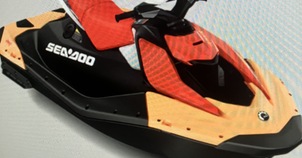 Sea-doo Spark Trixx 2up 90hv iBR-jarrujärjestelmä